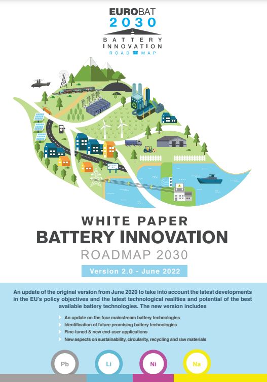 White Paper: Battery Innovation Roadmap 2030 –  version 2.0 – June 2022