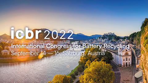 International Congress for Battery Recycling ICBR 2022
